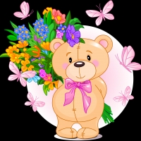 Flowers From Teddy