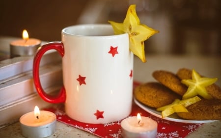 Cup - candle, star, cup, pray