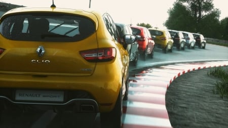 Driveclub - Clio, racing, Driveclub, Renault, Sony Computer Entertainment, Evolution Studios, PlayStation 4, 2014, video game