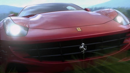 Driveclub - racing, Sony Computer Entertainment, Evolution Studios, PlayStation 4, 2014, Driveclub, ferrari, video game