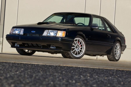 1986-Ford-Mustang-Svo - ford, 1986, black, svo