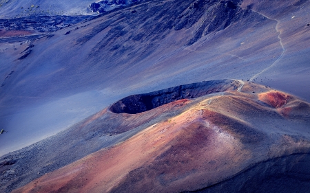 Maui, Hawaii - usa, volcano, stony, landscape, island