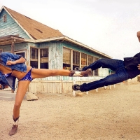 The Cowgirl Kick...