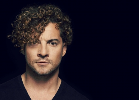 David Bisbal - face, spanish, man, singer, david bisbal, black