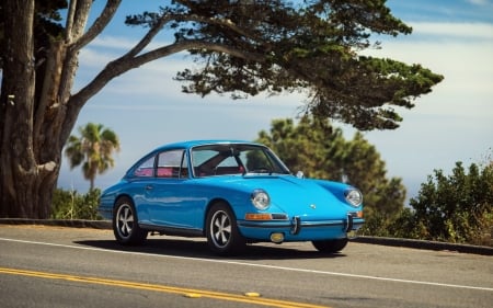 1967 Porsche - 1967, car, blue, wheel, porsche