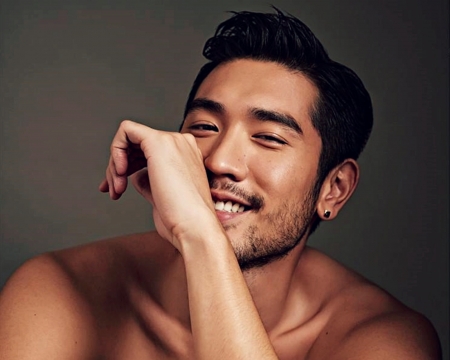 Godfrey Gao - smile, hand, actor, godfrey gao, asian, male, man