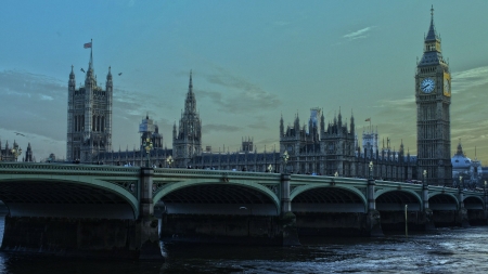 London - towers, river, london, bridge