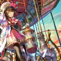 Anime Carousel Girl