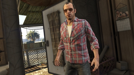 Grand Theft Auto V - Trevor - open world, gta, trevor philips, video game, gta v, rockstar games, gta 5, grand theft auto v