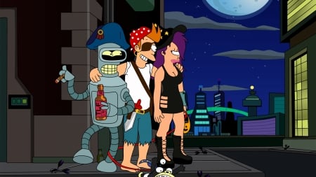 Futurama - futurama, cartoon, 30th century fox, animation