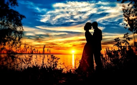 Couple at Sunset