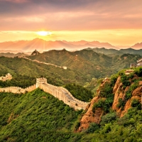 Wall of China