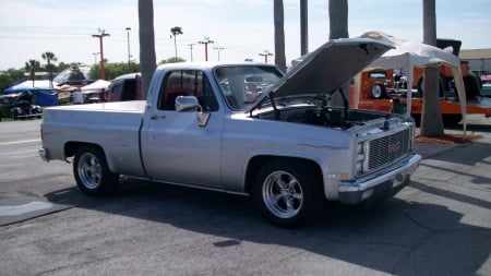 Gmc Truck - Custom Wheels, Silver, GM, Pickup