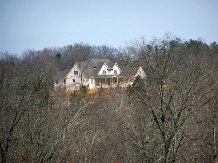 House In The Distance - Tennessee, Architecture, Rural, House