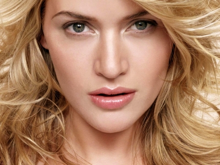 Kate Winslet - woman, face, actress, girl, kate winslet, blonde