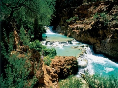 Beautiful Cascades - nature, cascades, beautiful, river