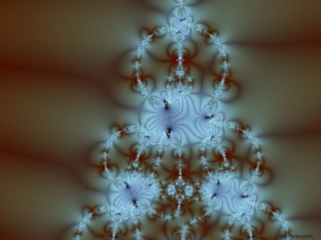 XMAS TREE - IMAGE, CREATION, FRACTAL, ABSTRACT