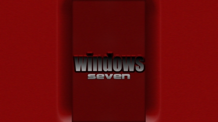 windows7 - shadows, red, windows, didis