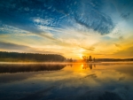 Lake in Reflection