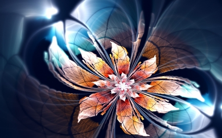 Abstract flower