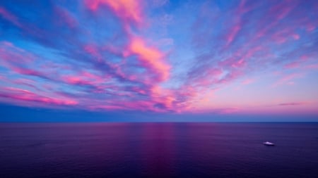 Horizon - horizon, ocean, nature, sky