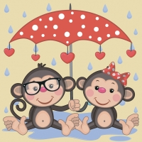 Rainy Day Monkeys