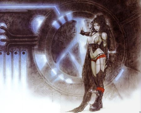 The Dancer of Pain - luis royo, art, woman, subversive beauty