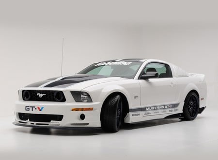 Roush Mustang GT-V - gt500, gt, car, mustang, roush, ford, tuning