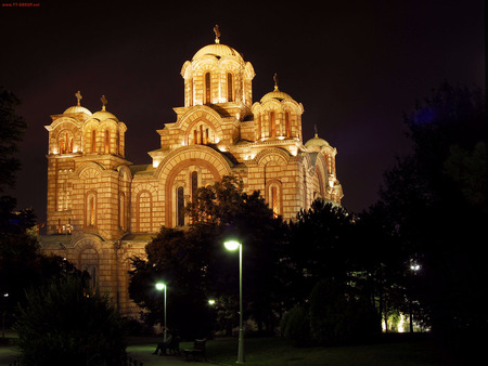 Crkva Svetog Marka Beograd - srbija, beograd, belgrade