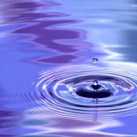 Purple & Blue Waterdrop Ripple