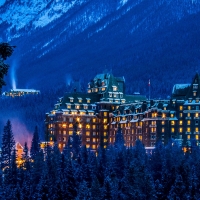 Banff Springs Hotel, Lake Louise, Alberta