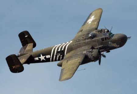 North American B-25 Mitchell - World War Two, United States Air Force, World War Two Aircraft, B25 Mitchell