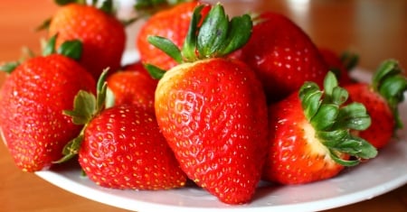 Delicious Strawberries - red, berry, strawberry, fruit, fruits, food