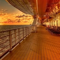 Sunset at Sea