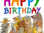 Happy Birthday from your Pets