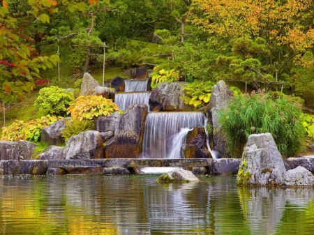 waterfall - river, nature, waterfall, other