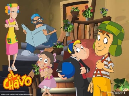 El Chavo - toshiba, cartoons, televisa, el chavo