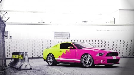 Ford Mustang - car, muscle, mustang, ford, american, usa