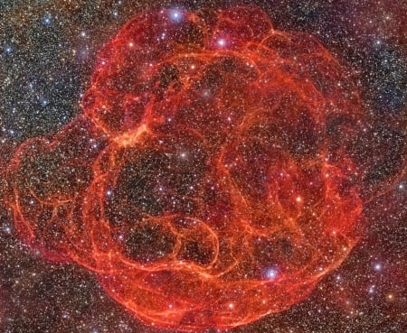 Supernova Remnant Simeis 147 The Spaghetti Nebula - fun, stars, cool, galaxy, nebula, space