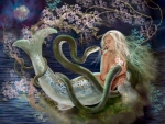 Mermaid and a Snake