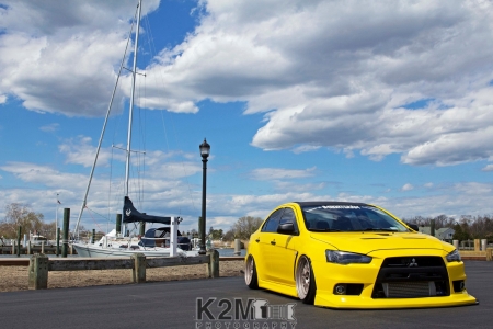 Custom Mitsubishi Lancer Evo X - car, Custom, tuner, X, Mitsubishi, Evo, Lancer