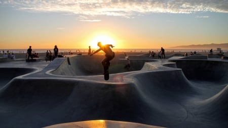 Skateboarding - sport, street, board, skating, skateboarding