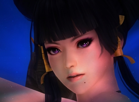 Nyotengu - Cute, DOA5, Japanese Girl, Pretty Girl, Nyotengu, Angel Wing, Pretty Anime, Games, Beautiful Anime, Fighter