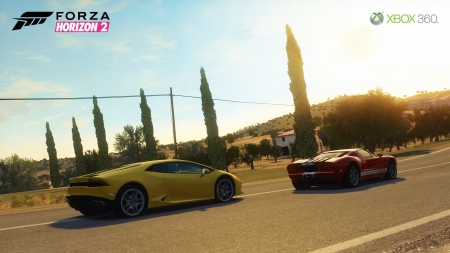 Forza Horizon 2 - xbox one, lamborghini, console, forza, video game, gaming, open world, game, forza horizon 2, xbox 360, ford gt40