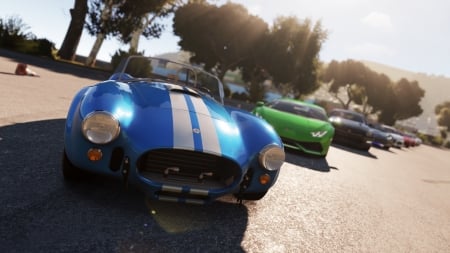 Forza Horizon 2 - Forza Horizon 2, game, cars, Lamborhini, Xbox One, open world, Xbox 360, Shelby Cobra, Console, gaming, video game, Forza