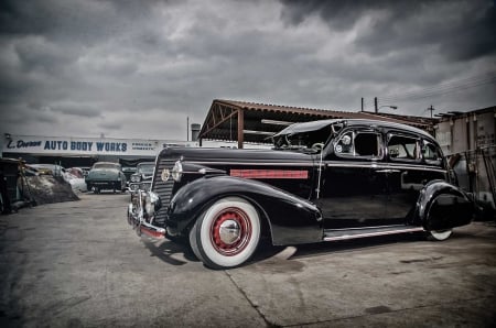 1937-Buick-Special - classic, whitewalls, black, gm