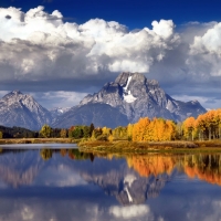 Lake in Reflection