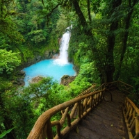 Path to the waterfall