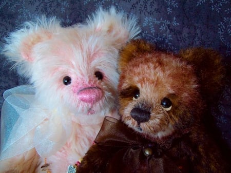 Teddies ohh so cute! - teddy, Charlie Bears, bears, Teddy bears