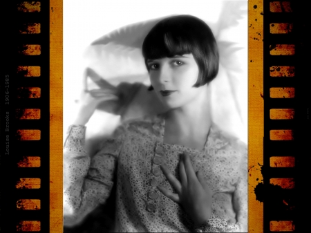 Louise Brooks69 - lulu, empty saddles 1936, silent movies, overland stage raiders 1938